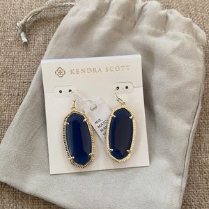 Navy blue Kendra Scott earrings